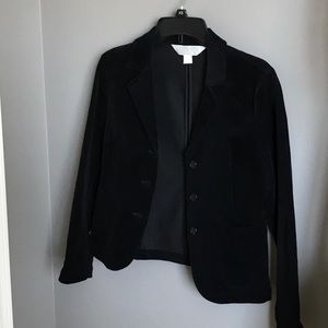 Corduroy black jacket size petite